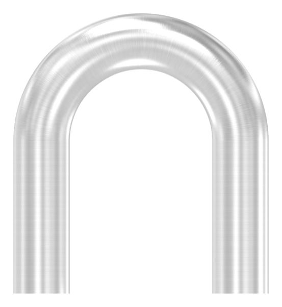 Bogen 180° zum Schweissen aus Rundrohr- Ø 48-3x2-6 mm V2A-11-3783.4
