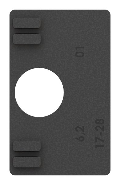 Gummieinlage Gummi fuer Glas 3-0 mm fuer Mod- 45-88-114503.GU
