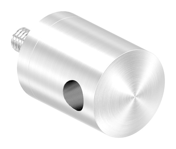 Seilhalter fuer Zwischenpfosten - Fuer Seil- Ø 4 mm bis Ø 6 mm - Anschluss flach - V2A-11.2847