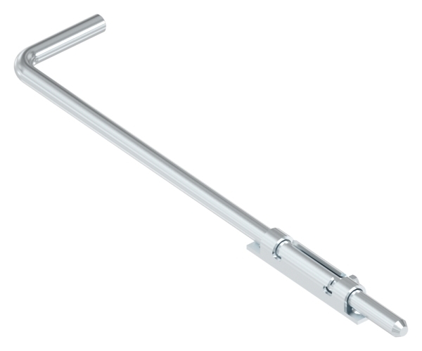 Bodenschieber - Torriegel - Laenge- 500 mm - verzinkt - zum Anschrauben-30-3863.8