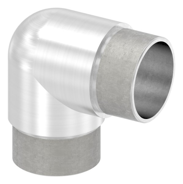 Eckbogen 90° eng- fuer Rundrohr Ø 42-4x2-0 mm V4A-11-3621.1