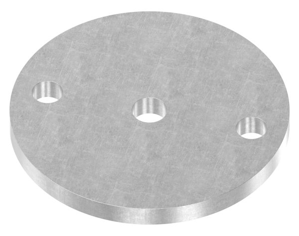 Ankerplatte 100x8 mm 3 Bohrungen -  Stahl roh-30-2851.8