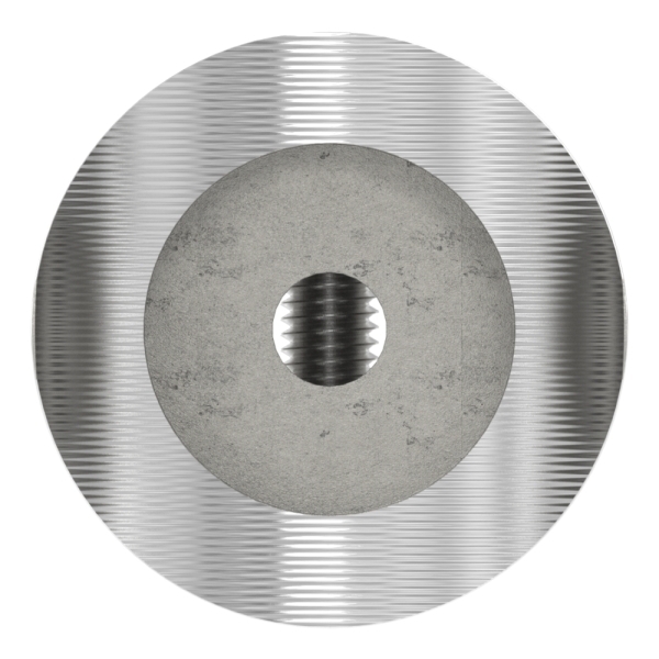 Steckfitting V2A fuer Rohr Ø 48-3 x 2-5 mm 90° Anschluss oben mit Klemmschraube-11-3367.4