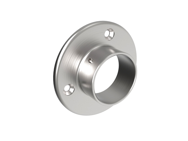 Wandanker  Masse- Ø 85 mm fuer Rundrohr- Ø 33-7 mm - V2A-11-3020-A.4