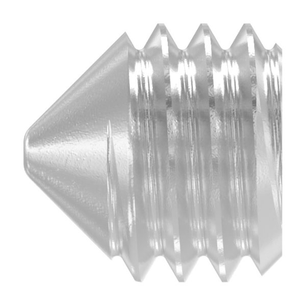 Gewindestift V2A M6x6 DIN 914 - ISO 4027 mit Innensechskant Spitze-88-1158307-240.6