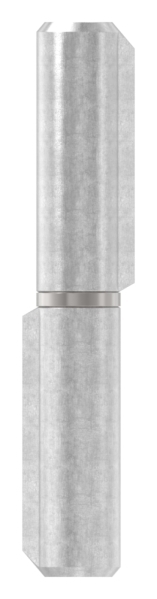 Anschweissband Edelstahl V2A L 80 mm Ø 12 mm Bolzen Ø 7 mm festem Stift geschliffen Korn 240-88-1156510-240.80