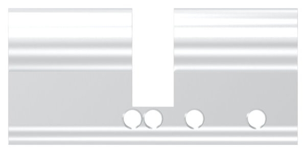 Blindzylinder mit Laenge 70mm-88-118591.70