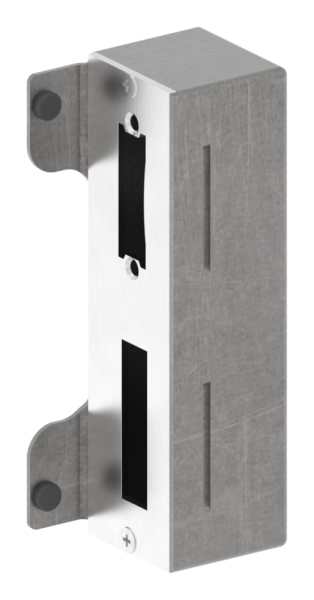 Gegenkasten Stahl roh fuer 50mm Schlosskasten zum Anschweissen- V2A Schliessblech-88-1159300-ST.50