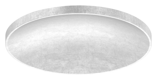 Kloepperboden  Ø 33-7 gewoelbt zum Aufschweissen V4A - Hoehe 2-0 mm-11-2302.1