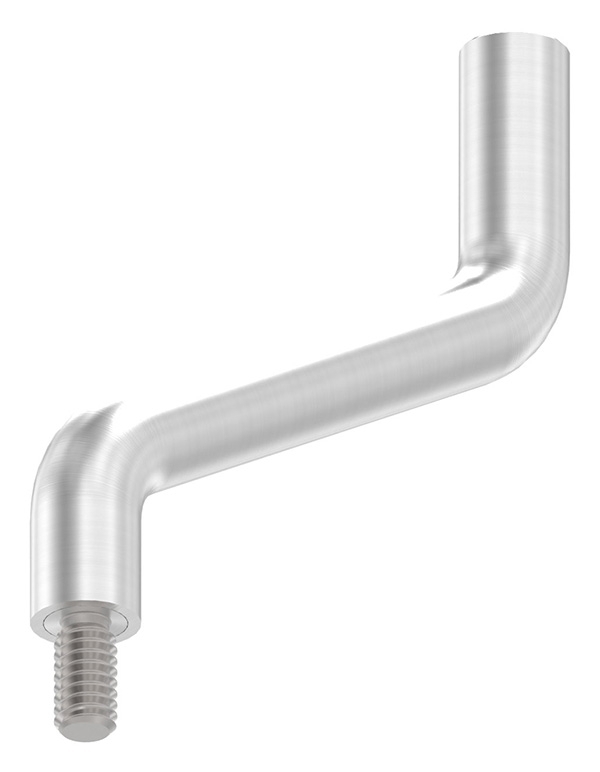 Buegel Edelstahl V2A Ø 14 mm- H 100 mm- M8 Gewinde- zum Anschweissen-88-1150472.240