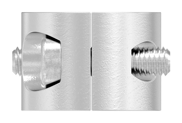 Rundklemme Edelstahl V4A fuer Seil Ø 3 mm 2-teilig-88.11100072003