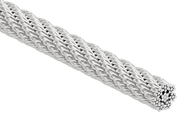 Edelstahlseil Edelstahl V4A Ø 6 mm L = 50 m 7x7-88-11101000006.50M