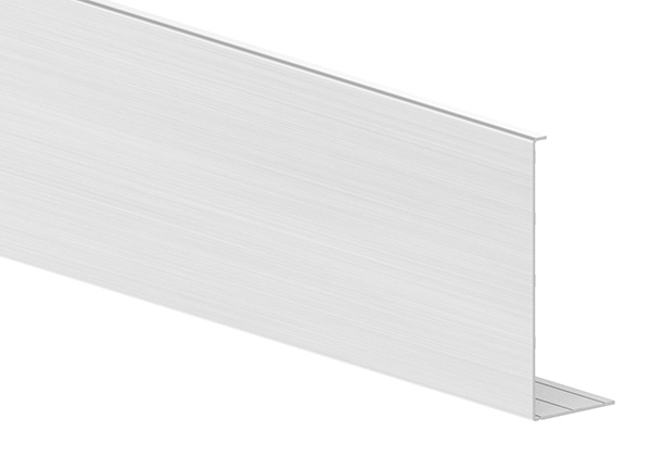 Abdeckung fuer Ganzglasgelaender - KOMPAKT - Laenge- 3000 mm - seitliche Montage - Aluminium-12-2213.8