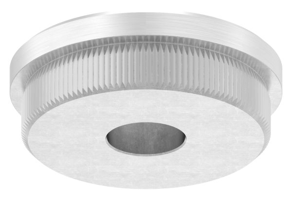 Rohrstopfen fuer Ø 42-4x2-0 mm flach zum Einschlagen mit Bohrung 12-1 mm V2A-11-5091.4