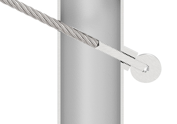 Formanschluss - fuer Anschluss Ø 42-4 mm - Gewinde M4 - V2A-11-2825.4