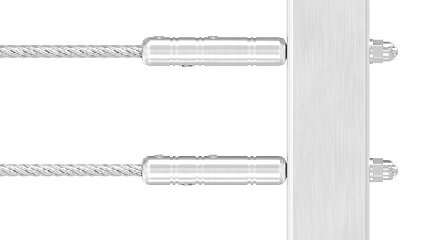 Gewindeterminal zur Selbstmontage - Fuer Seil- Ø 6 mm - mit Aussengewinde - V2A-11-2807.4