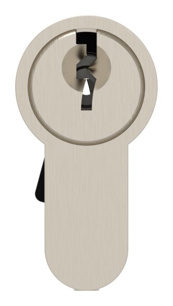 Zylinder Edelstahloptik 55 mm mit 3 Schluessel-11-3953.2