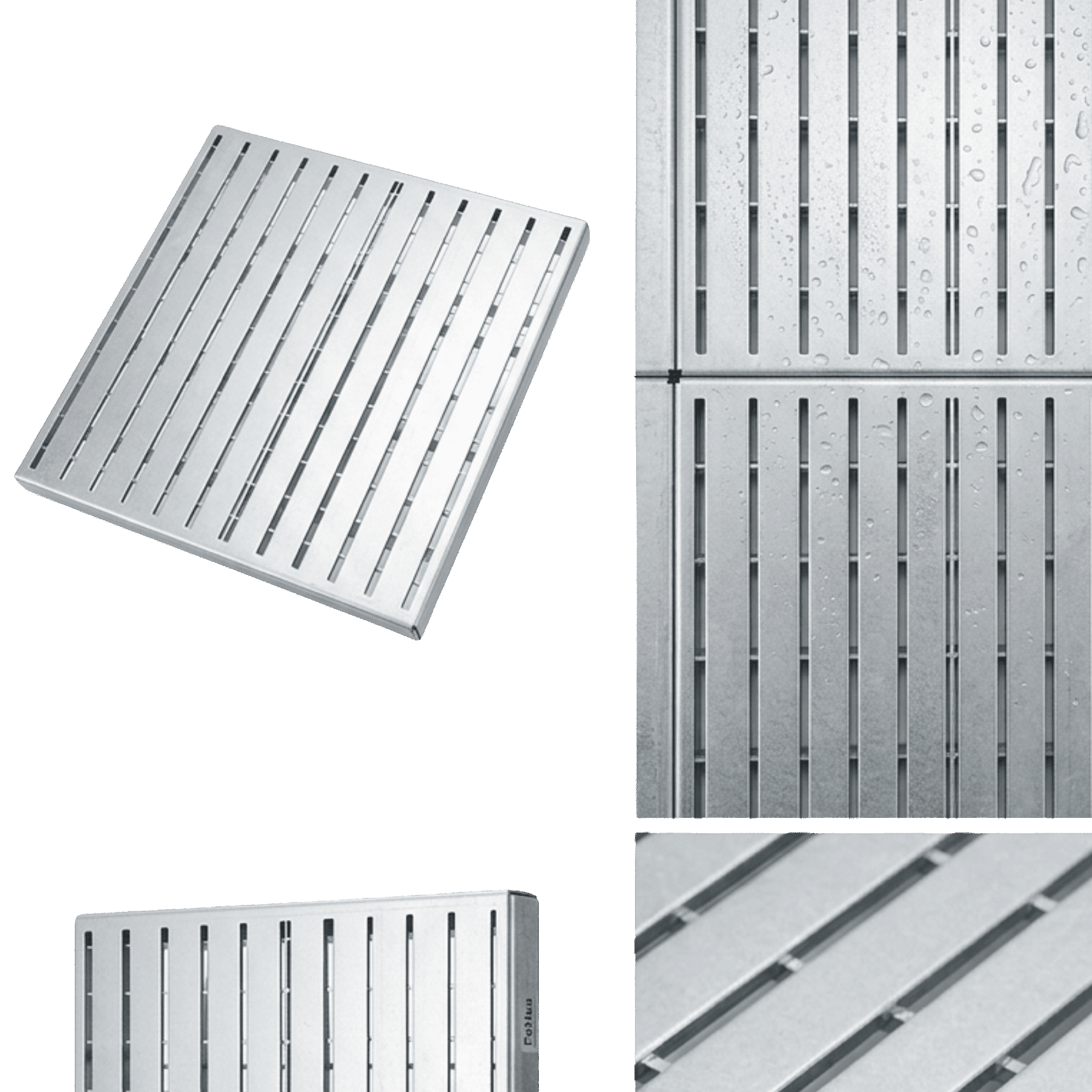 SEPGRATE Hausumrandung 1000x250 mm- verzinkt – Barfusscover Sockelabdeckung- Tragstab 25-2 mm-22-SEPGRATE-10025252.BARF