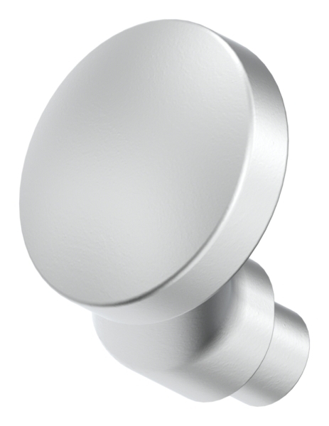 Alu-Tuerknopf gekroepft Ø 60 mm-12-3020.6