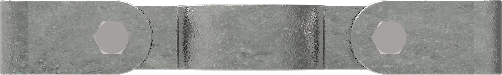 Rohrverbinder - Gitterhalter doppelt - 171C42 - 42-4 mm - 1 1-4- - Feuerverzinkt u. Elektrogalvanisiert-171C42