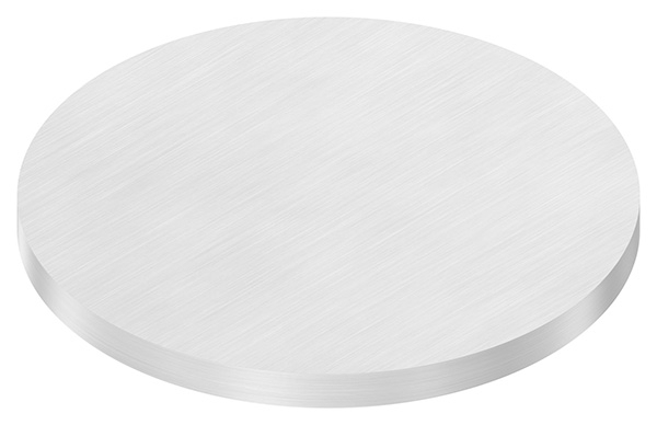Ronde - Masse- Ø 150x10 mm - mit Laengsschliff - V2A-11-2245-10.4