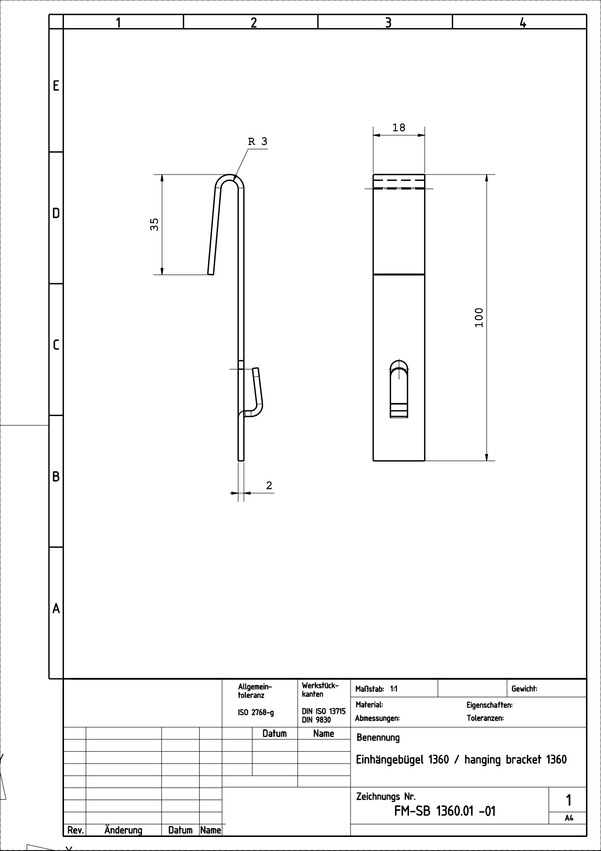 1 Paar Sicherheitsketten fuer Gitterroste MW 30-30 mm aus St37 feuerverzinkt-26-S-KETTE.7