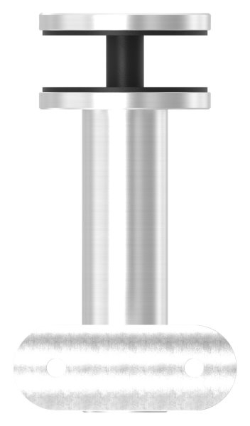 Handlaufhalter V2A Anschluss 42-4 mm Wandabstand 82 mm fuer Glas Gelenk-11-2063.4