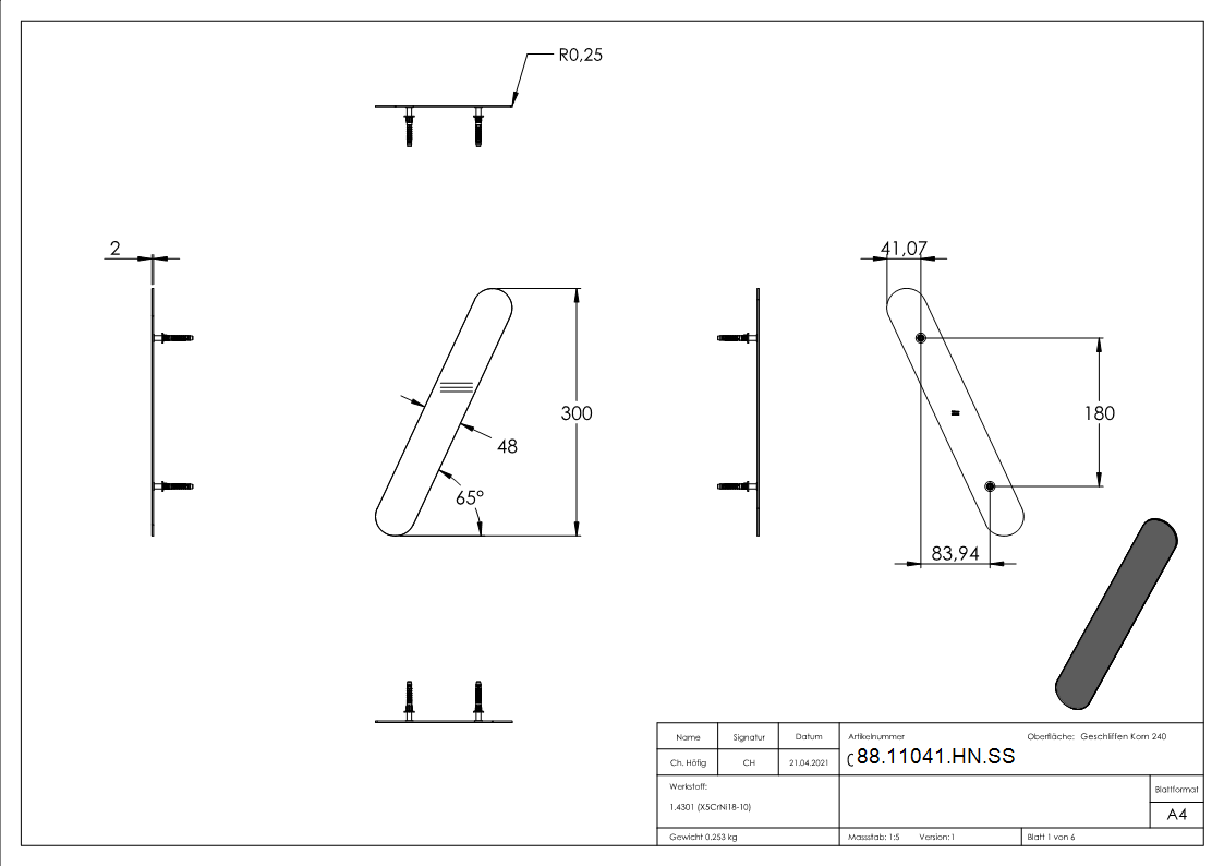 Schraegstrich - -gross-88-11041-HN.SS