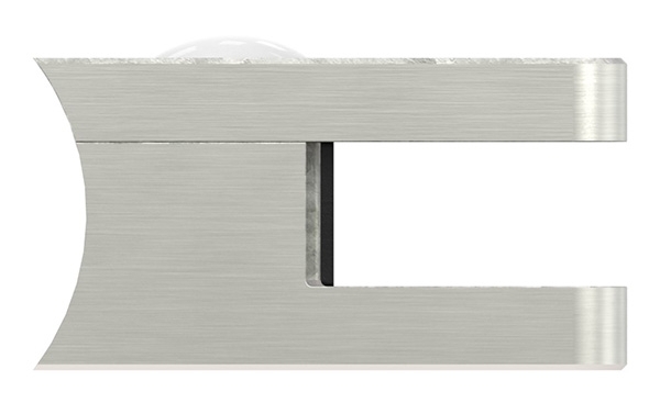 Glasklemme 45x45x26 mm AbZ fuer Anschluss Ø 42-4 mm Edelstahleffekt-10-3042.2ABZ