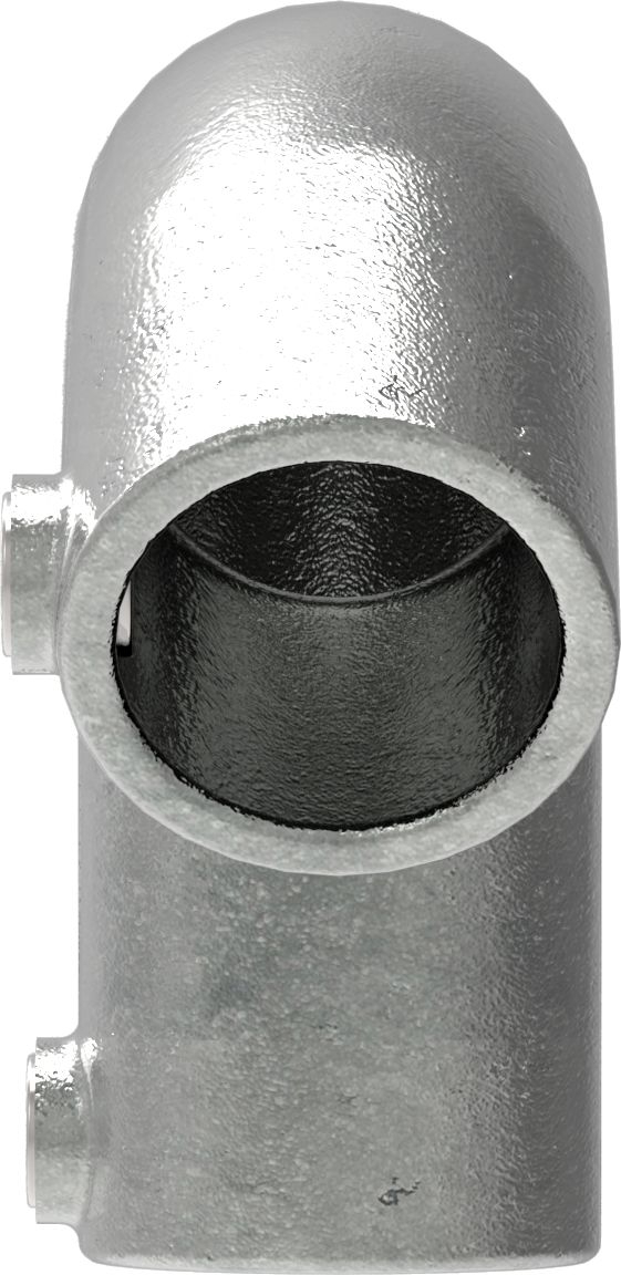 Rohrverbinder - Bogen variabel 40-70° - 123B34 - 33-7 mm - 1- - Feuerverzinkt u. Elektrogalvanisiert-123B34