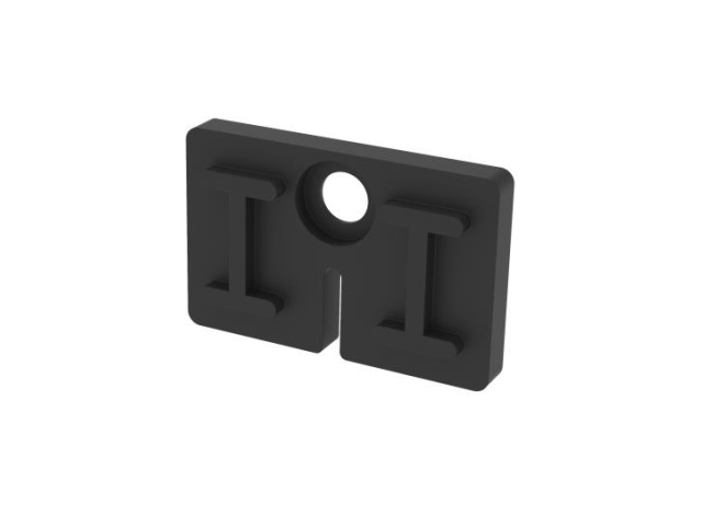Gummieinlagen fuer Glasstaerke 10-76 - 12-76 mm- schwarz – 1 Paar-18-2111S-A.0