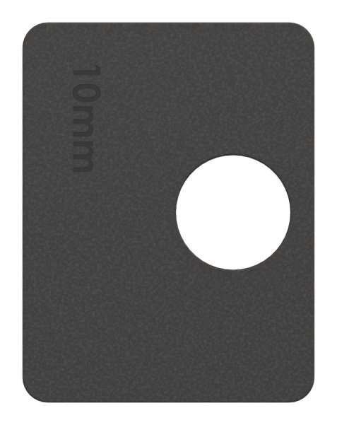 Gummieinlage Gummi fuer Glas 10-00 mm ESG Modell 26-88-112610.GU