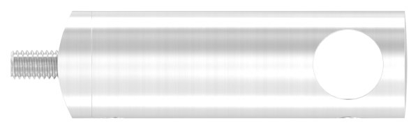 Querstabhalter V2A Edelstahl Lang 68 mm – Anschluss 42-4 mm fuer Rundstaebe 14 mm inkl- Schrauben-11-1061.4
