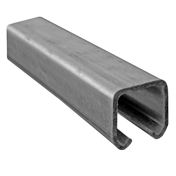 Laufschiene Edelstahl V2A 42 x 54 x 2-5 mm L=6000 mm fr Schiebetore-89-11H81842X546000-A.4