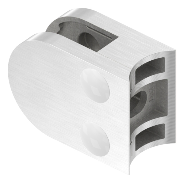 Glasklemme 50x40x26 mm AbZ fuer Anschluss Ø 33-7 mm V4A-10-2133.1ABZ