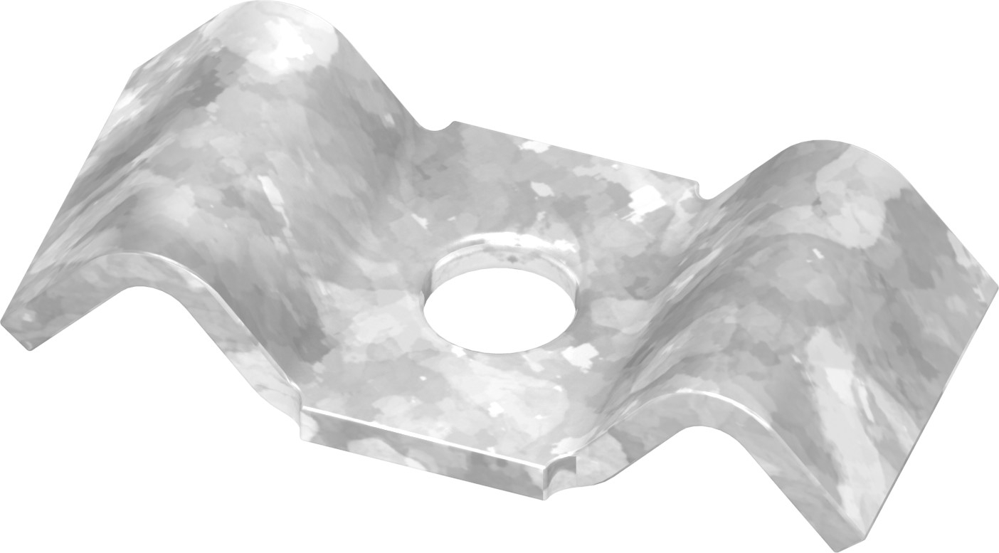 Schwalbenlaschen fuer Gitterrost MW 30x30mm Gitterrostbefestigung S235JR 20 Stueck-26-SCHWALBENSET20.7