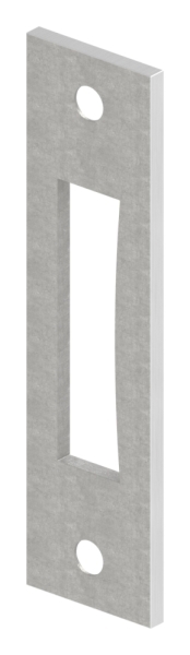 Schliessblech Edelstahl V2A geschliffen fuer Einsteck-Riegelschloesser-88-1159120.SB