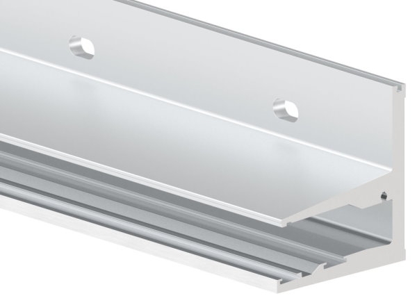 Vordachprofil Aluminium L = 2405 mm eloxiert E4-EV1-88-11VDE-2400.ALU