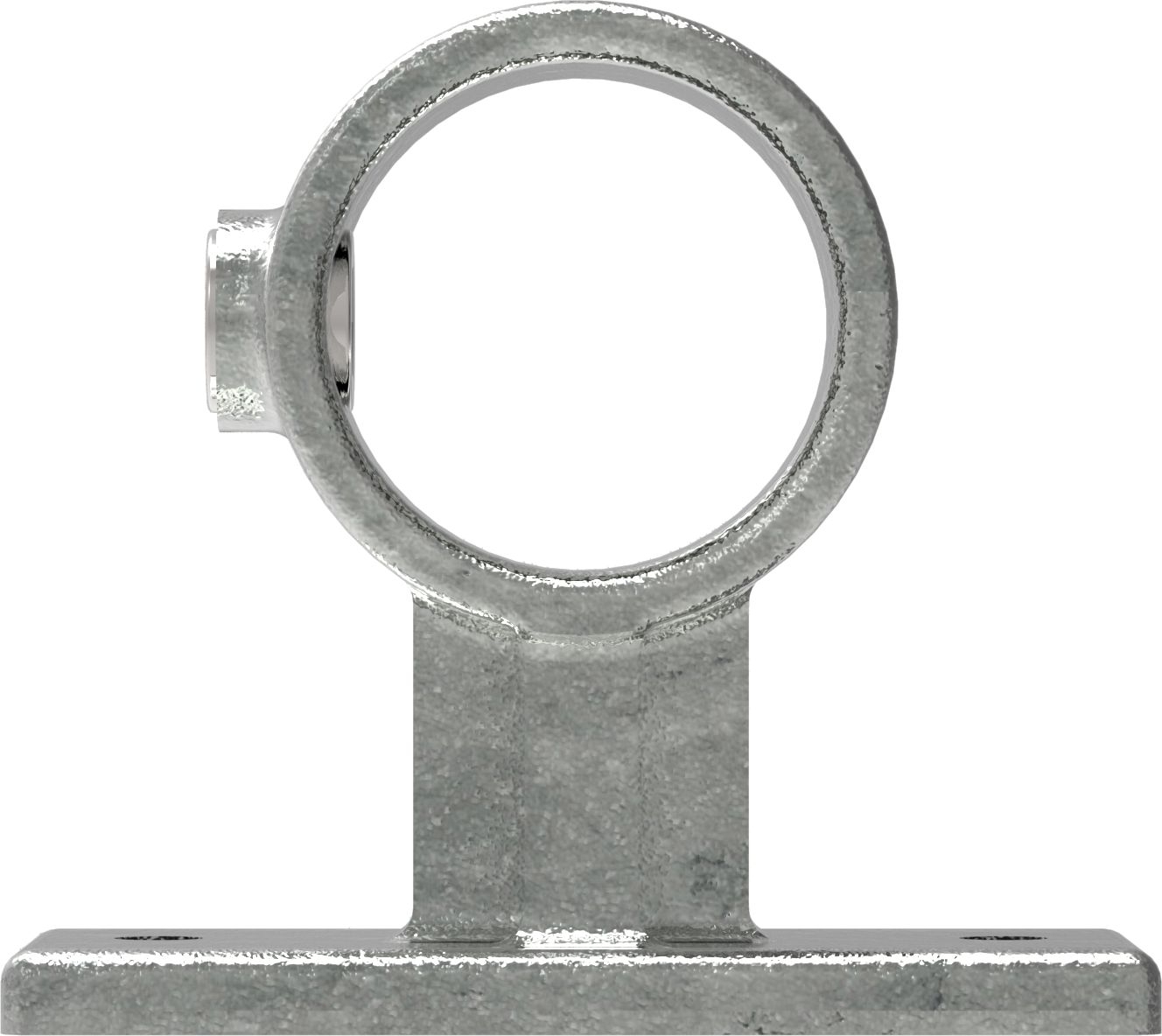 Rohrverbinder - Handlaufhalterung Befestigungsschraube 90° - 143WC42 - 42-4 mm - 1 1-4- - Feuerverzinkt u. Elektrogalvanisiert-143WC42