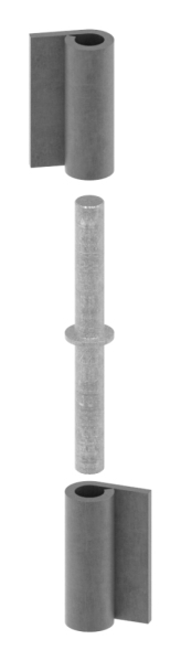 Anschweissband Stahl 2-teilig mit losem Zapfen 250 kg Tragkraft-88-11431.120