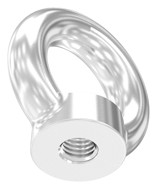 Ringmutter Edelstahl V4A Innengewinde M10 Rundeisen 10 mm DIN 582-88.11100073010