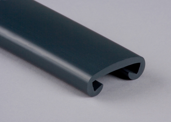 Kunststoffhandlauf Kunststoff 40 x 8 mm L = 25 m anthrazitgrau-88-11F408.002