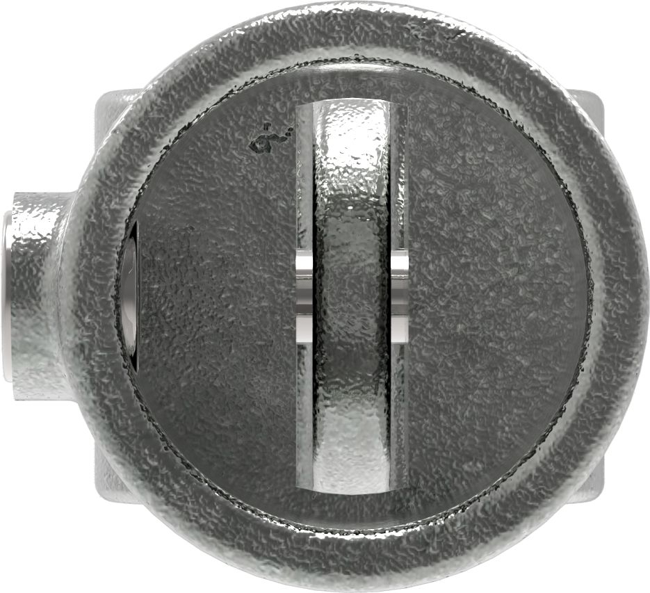 Rohrverbinder Gelenkstueck doppelt 180° Ø 26-9 mm -3-4- - Temperguss verzinkt - 167A27-167A27