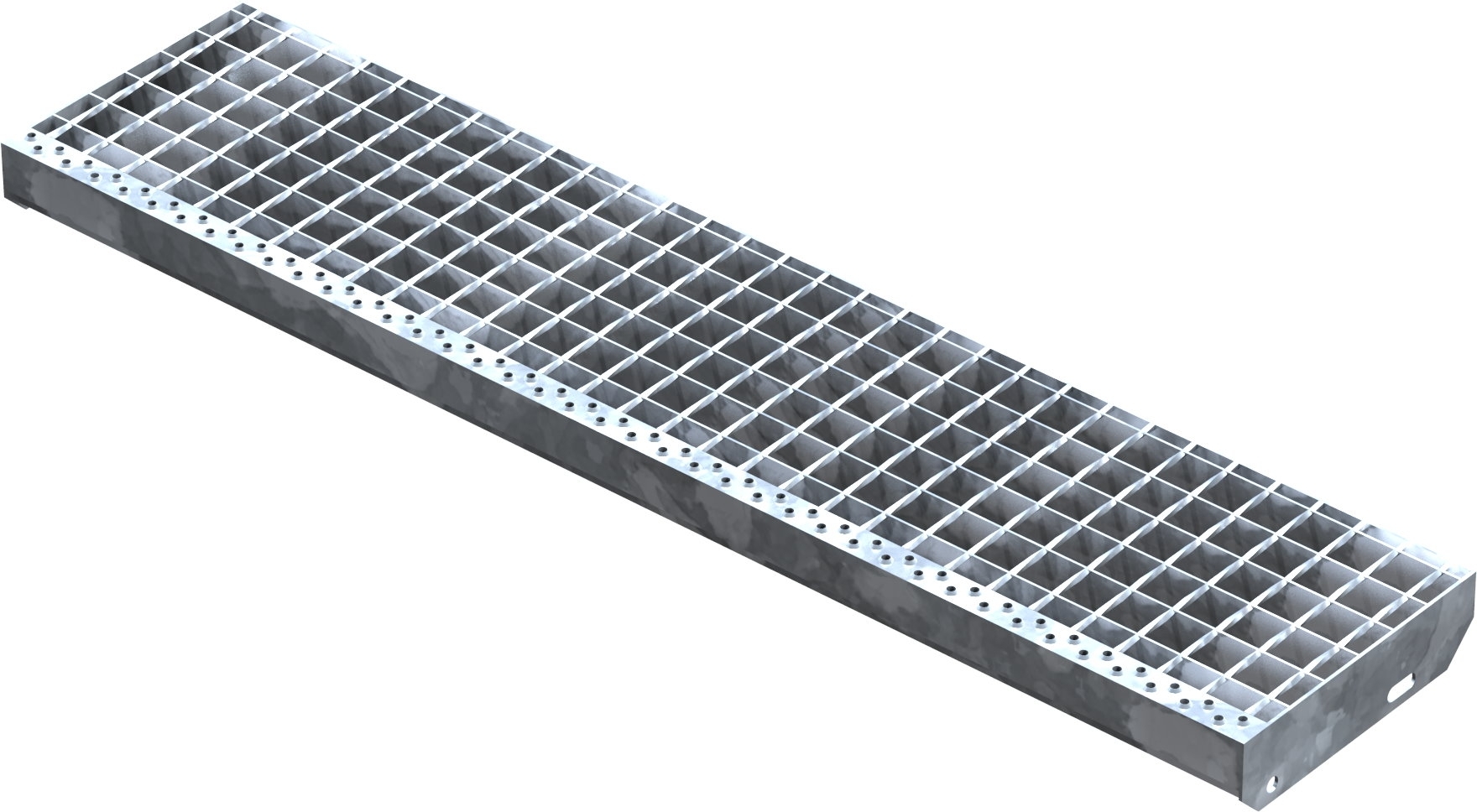 Schweisspressroststufe Metallstufe 1200x270 mm Masche 34-38 mm Tragstab 40-3 mm S235JR feuerverzinkt-25-1202730402.7