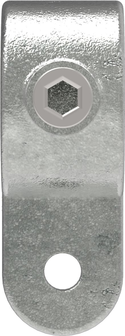 Rohrverbinder - Gelenkstueck doppelt 90° Halterung - 168MA27 - 26-9 mm - 3-4- - Feuerverzinkt u. Elektrogalvanisiert-168MA27