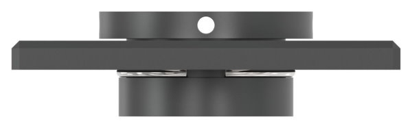 Montageplatte Aluminium 100 x 100 mm quadratisch zum Schrauben-88-11180-6026-03.S