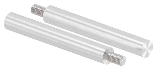 Edelstahl Traegerstift Ø 14 x 100 mm - M8x15 - zum Anschweissen -V2A-11-2160.4