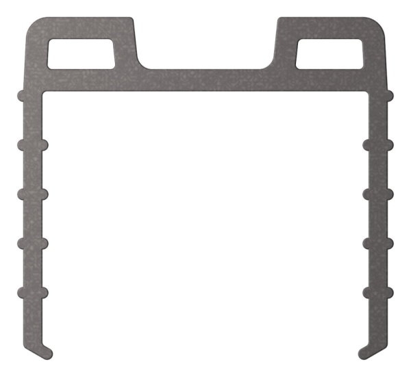Keildichtung EPDM fuer Glas 20-76–21-52 mm- Nut 24x24 mm- L = 25 m-88-1160363-GU.25M