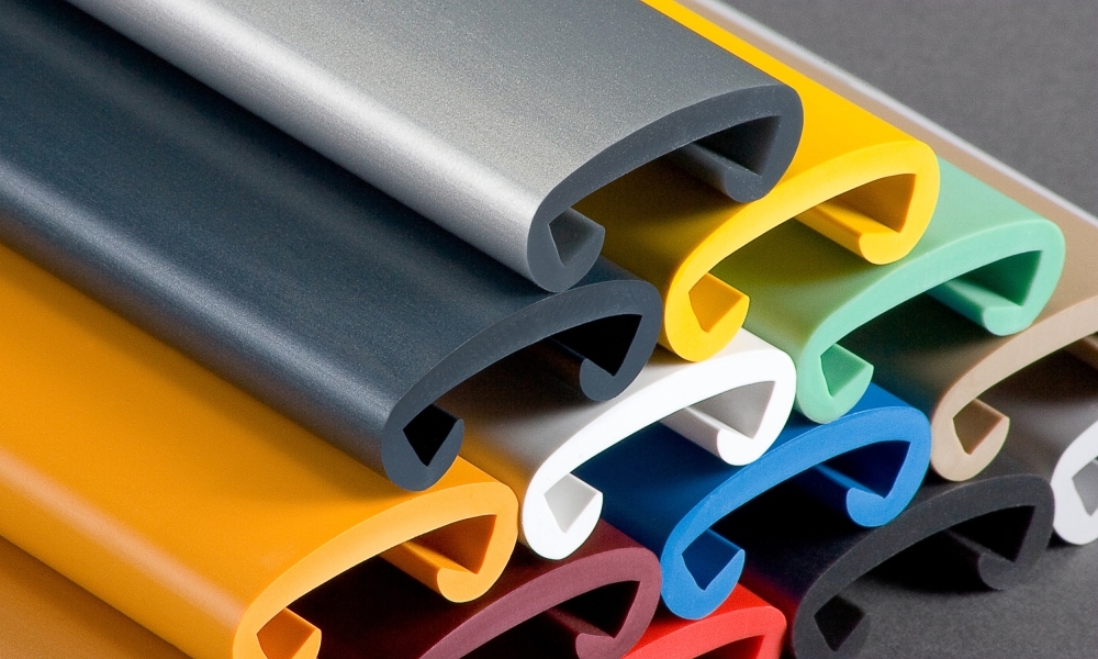 Kunststoffhandlauf Kunststoff fuer 40 x 8 mm- 25 m- verkehrsgrau-88-11F408.004