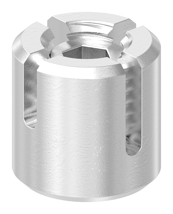 Kreuzklemme Edelstahl V4A fuer Seil Ø 2 mm-88.11100071002